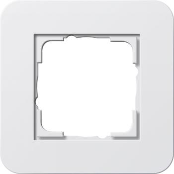 Gira Abdeckrahmen 1f Gira E3 Reinwei§/Reinwei§ 0211410