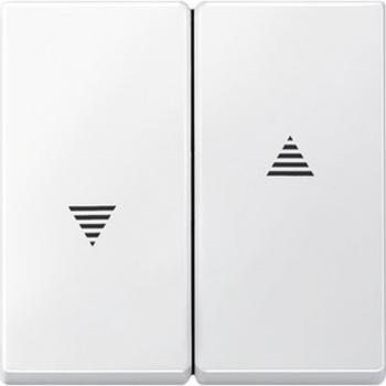 Merten Wippe für Rollladenschalter und -taster, polarweiß, System M 434419