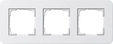 Gira Abdeckrahmen 3f Gira E3 Reinwei§/Reinwei§ 0213410