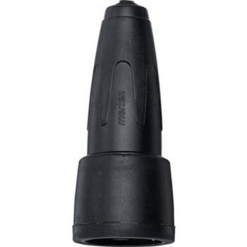 Merten Schwere Vollgummi-Kupplung, schwarz 173091