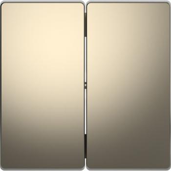 Merten Wippe für Serienschalter, Nickelmetallic, System Design MEG3400-6050