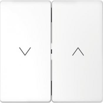 Merten Wippe fŸr Rollladenschalter und -taster, Lotoswei§, System Design MEG3855-6035