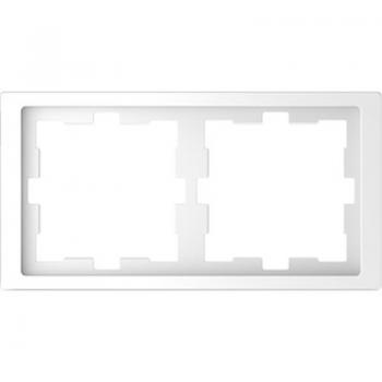 Merten D-Life Rahmen, 2fach, Lotoswei§ MEG4020-6535