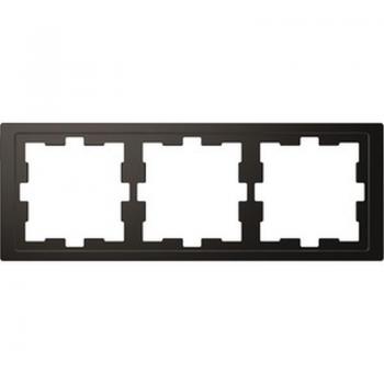 Merten D-Life Rahmen, 3fach, Anthrazit MEG4030-6534
