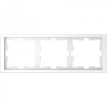 Merten D-Life Rahmen, 3fach, Lotoswei§ MEG4030-6535