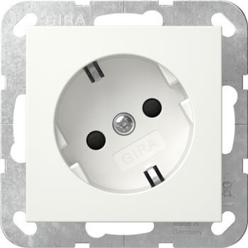 Gira SCHUKO 30° + SH System 55 Reinweiß 441803