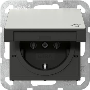 Gira SCHUKO KD System 55 Edelstahl 4454600