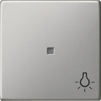 Gira System 55 Kontrollwippe mit Symbol Licht Edelstahl 0285600