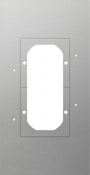 Gira Montageplatte 2fach TŸrkommunikation 129700