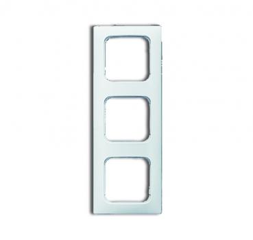 B+J Reflex SI Linear-Abdeckrahmen, alpinwei§, SI/Reflex SI, Rahmen Reflex SI Linear 2513-214K-102