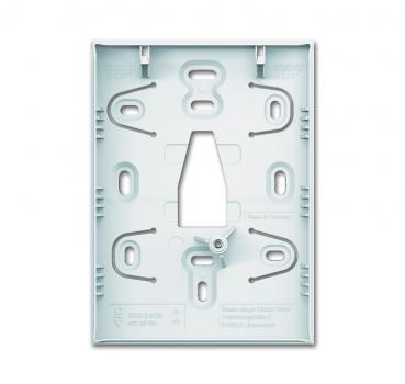 B+J Tr_gerrahmen AP, klein, studiowei§, Busch-Installationsbus KNX, ClimaECO Sensoren SAS/A.0.11-84