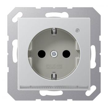 Jung SCHUKO-Steckdose mit LED-Licht A1520-OALLNW