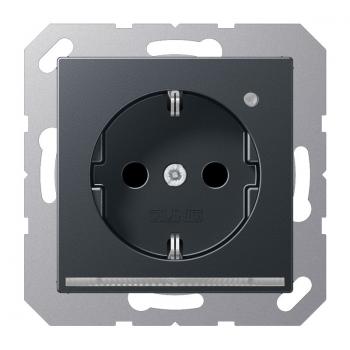 Jung SCHUKO-Steckdose mit LED-Licht A1520-OANMLNW