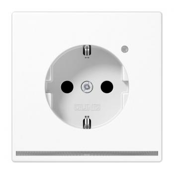 Jung SCHUKO-Steckdose mit LED-Licht LS1520-OWWLNW
