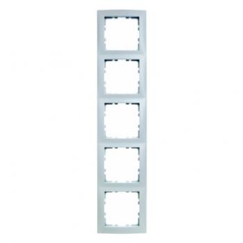 Berker S.1 Rahmen 5-Fach polarwei§ gl_nzend 10158989