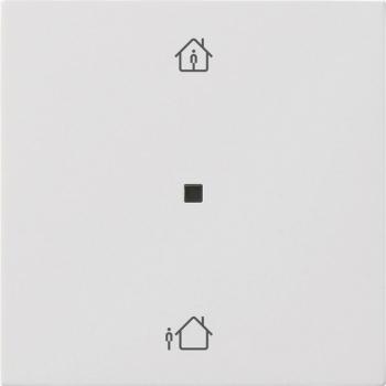 Gira RF Bedienaufs. 1f Heizmodus KNX Flächenschalter Reinweiß 5106112