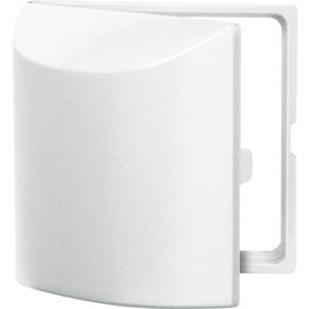 Merten Zwischenring mit Klappdckel für Kombieinsätze nach DIN 49075, polarweiß glänzend, System M 518619