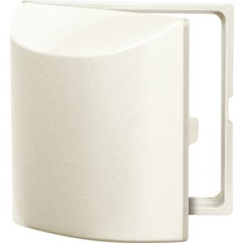 Merten Zwischenring mit Klappdckel für Kombieinsätze nach DIN 49075, weiß glänzend, System M 518644