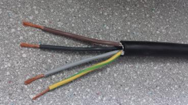 Gummikabel H07RN-F 4x6 qmm (Preis pro meter Lieferung erfolgt in einer L_nge)