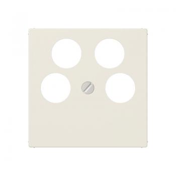 Jung AS500 SAT-Adeckung 4loch Weiß A561-4SAT2