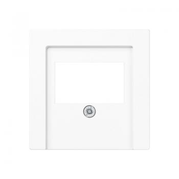 Jung A500 / AS500 TAE/LS-Abdeckung Alpinweiß A569PLTWW