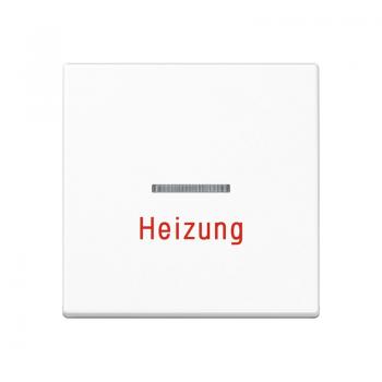 Jung AS500 Wippe Heizung Notschalter Alpinweiß A590HWW