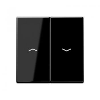 Jung A500 Jalousie Wippe Schwarz A595PSW