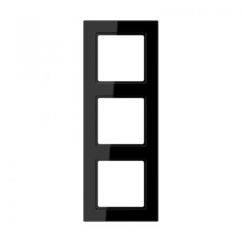 Jung A500 creation Rahmen 3fach Schwarz AC583SW