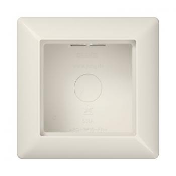 Jung AS500 Aufputz-Gehaeuse 1fach Weiß AS581AW