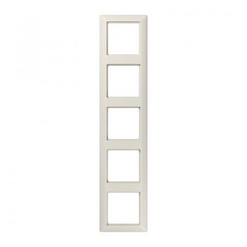 Jung AS500 Rahmen 5fach Weiß AS585