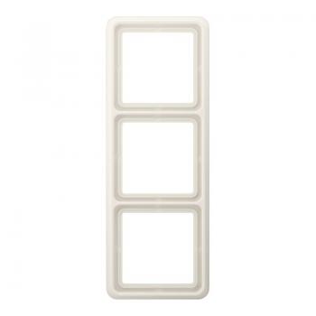 Jung CD500 Rahmen 3fach Weiß CD583W