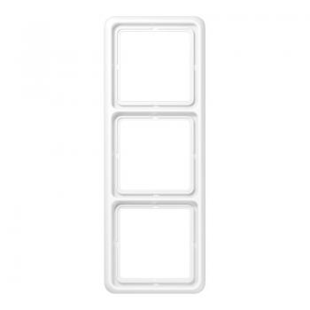 Jung CD500 Rahmen 3fach Alpinweiß CD583WW