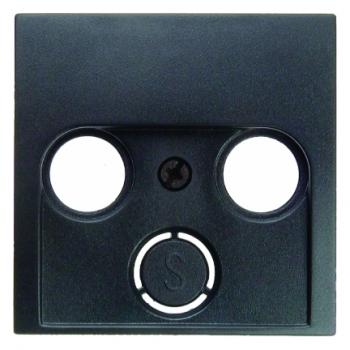 Berker B.3/B.7 Sat Abdeckung 3loch anthrazit, matt 12031606