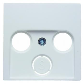 Berker S.1/B.3/B.7 Sat Abdeckung 3loch polarwei§, matt 12031909