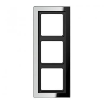 Jung LS Design Rahmen 3fach Glanzchrome GCRD2983