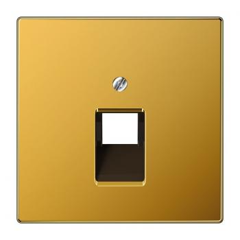 Jung LS990 UAE/ISDN Abdeckung 1fach Gold LS969-1UAGGO