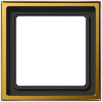 Jung LS990 Rahmen 1fach Gold LS981GGO