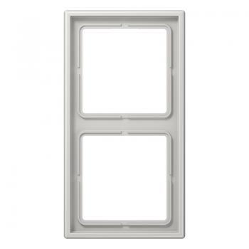 Jung LS990 Rahmen 2fach Lichtgrau LS982LG