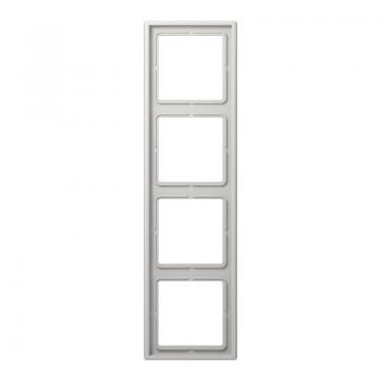 Jung LS990 Rahmen 4fach Lichtgrau LS984LG