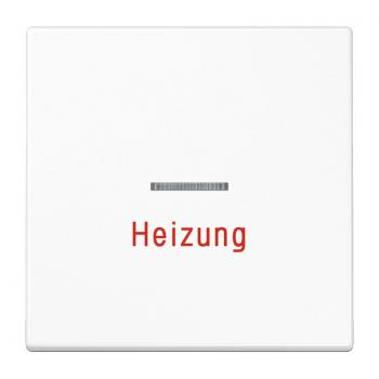 Jung LS990 Wippe Heizung Notschalter Alpinweiß LS990HWW
