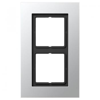 Jung LS plus Rahmen 2fach Aluminium LSP982AL
