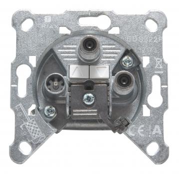 TRIAX-Hirschmann EDS322F Satdose mit  2 x F-Stecker 3loch