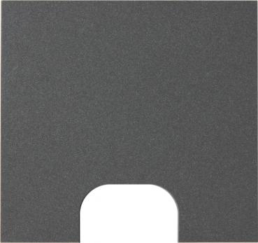 Gira Deckel Ltg.einf. Beweg.m. Cube Wächter Anthrazit 824410