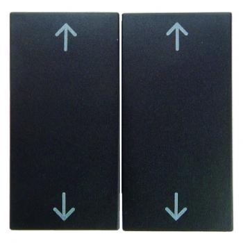 Berker B.3/B.7 Jalousie Wippe 4Fach anthrazit, matt 16441606