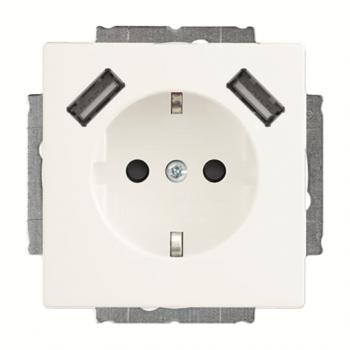 BJ 20 EUCB2USB-884 SCHUKO¨ 2x USB-Steckdose 20 EUCB2USB-884