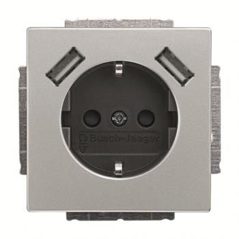 BJ 20 EUCB2USB-866 SCHUKO¨ 2x USB-Steckdose 20 EUCB2USB-866