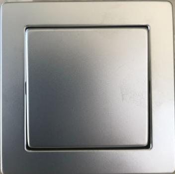 Gira Edelstahl E2 Schalter mit Rahmen Flache Version IP44 Komplettset
