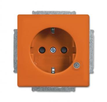 BJ SCHUKO® Steckdosen-Einsatz mit LED Kontrolllicht 20 EUCBL-14-84