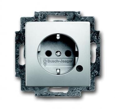 BJ SCHUKO® Steckdosen-Einsatz mit LED Kontrolllicht 20 EUCBL-866