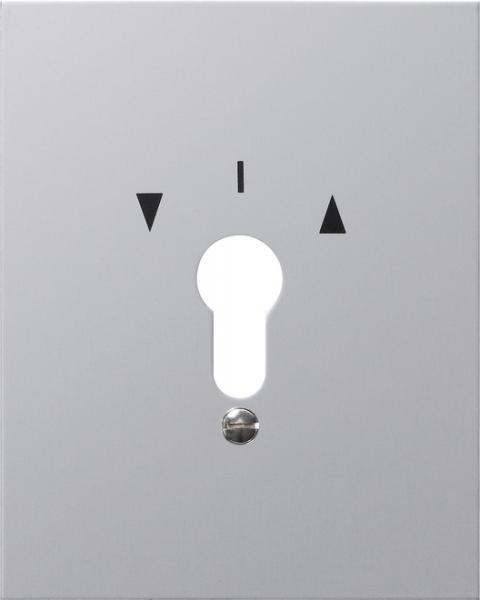 Gira Metallabd. + Symbole WG AP Aluminium 009730